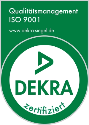 Dekra Siegel DIN EN ISO 9001