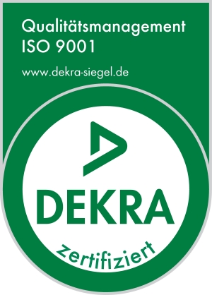 Dekra Siegel DIN EN ISO 9001